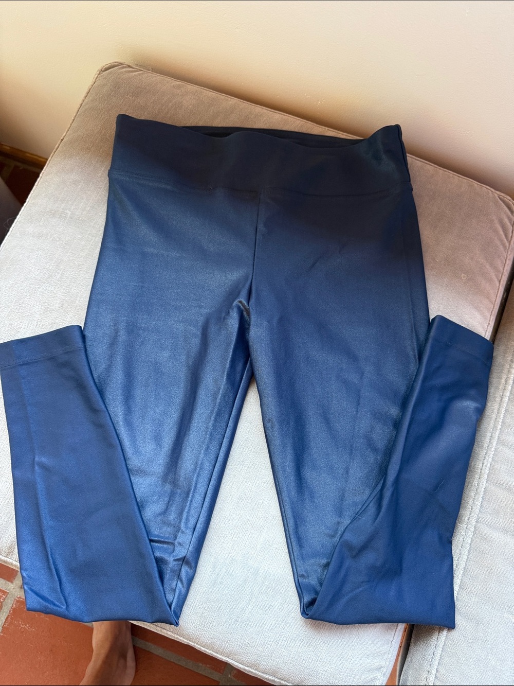 Navy High-Waist Leggings
